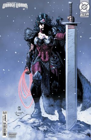 Absolute Wonder Woman #1 Cover C Variant Jim Lee Card Stock Cover