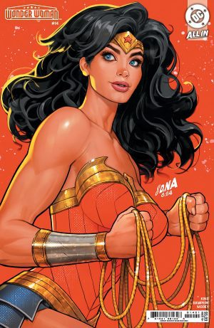 Wonder Woman Vol 6 #14 Cover C Variant David Nakayama Card Stock Cover (DC All In)