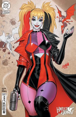 Harley Quinn Vol 4 #44 Cover B Variant David Nakayama Card Stock Cover (DC All In)