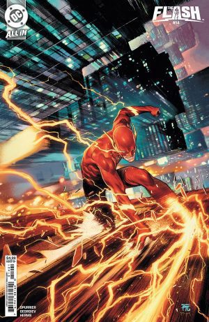 Flash Vol 6 #14 Cover B Variant Dike Ruan Card Stock Cover (DC All In)