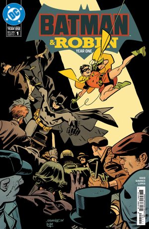 Batman And Robin Year One #1 Cover A Regular Chris Samnee Cover