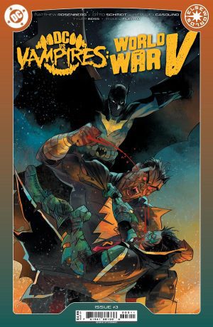 DC vs Vampires World War V #3 Cover A Regular Otto Schmidt Cover