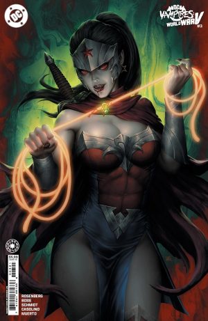 DC vs Vampires World War V #3 Cover B Variant Kendrick kunkka Lim Card Stock Cover