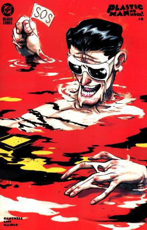 Plastic Man No More #2 Cover B Variant Riley Rossmo Cover