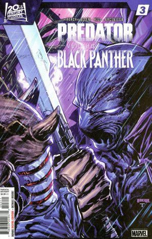 Predator vs Black Panther #3 Cover A Regular Ken Lashley Cover