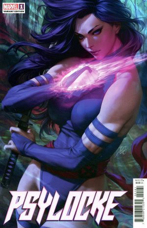 Psylocke Vol 2 #1 Cover D Variant Stanley Artgerm Lau Cover