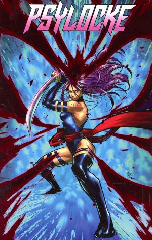 Psylocke Vol 2 #1 Cover F Variant Rickie Yagawa Pink Foil Cover