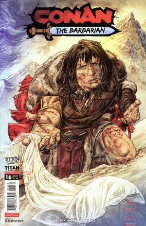 Conan The Barbarian Vol 5 #16 Cover C Variant Doug Braithwaite Cover