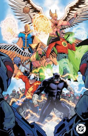 JSA Vol 2 #1 Cover F Variant Travis Mercer Foil Cover (DC All In)