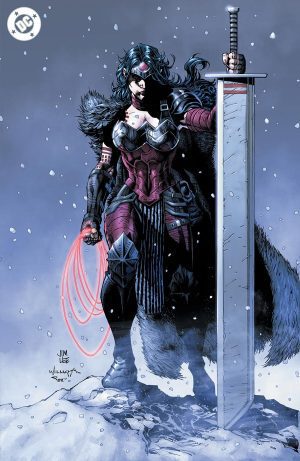 Absolute Wonder Woman #1 Cover G Variant Jim Lee Foil Cover