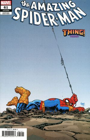 Amazing Spider-Man Vol 6 #61 Cover D Variant Aaron Kuder The Thing Cover