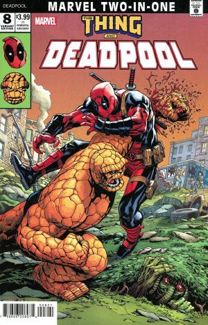 Deadpool Vol 9 #8 Cover B Variant Cory Smith Marvel Two-In-One Cover