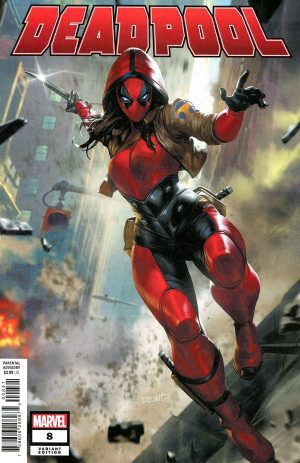 Deadpool Vol 9 #8 Cover D Variant Derrick Chew Deadpool Cover