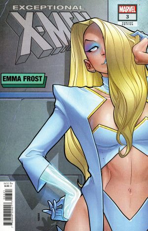 Exceptional X-Men #3 Cover C Variant David Baldeon Emma Frost Cover