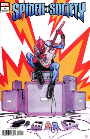 Spider-Society #4 Cover B Variant Dike Ruan Spider-Punk Cover