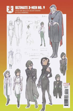 Ultimate X-Men Vol 2 #9 Cover B Variant Peach Momoko Design Cover