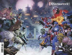 The Ultimates Vol 5 #6 Cover D Variant Leinil Francis Yu Wraparound Cover