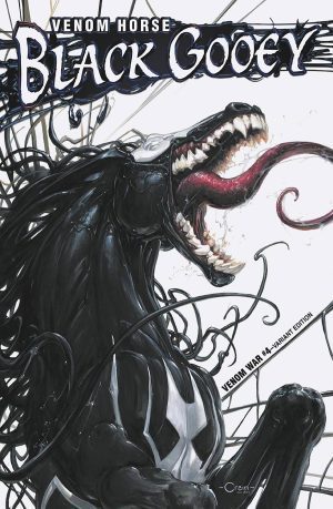 Venom War #4 Cover D Variant Clayton Crain Venom Horse Cover