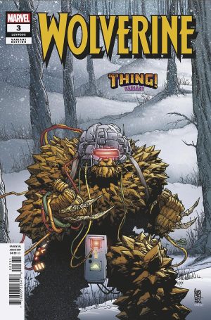 Wolverine Vol 8 #3 Cover B Variant Giuseppe Camuncoli The Thing Cover