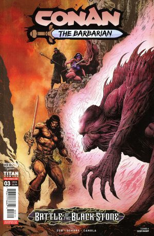 Conan The Barbarian Battle Of The Black Stone #3 Cover A Regular Liam Sharp Cover