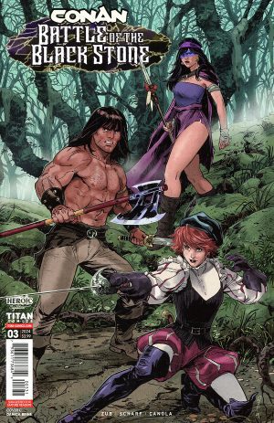 Conan The Barbarian Battle Of The Black Stone #3 Cover C Variant Danica Brine Cover