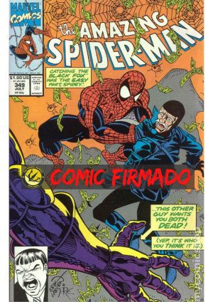 Amazing Spider-Man (1963 1st Series) #349 Regular Cover Erik Larsen Cover Signed by Erik Larsen