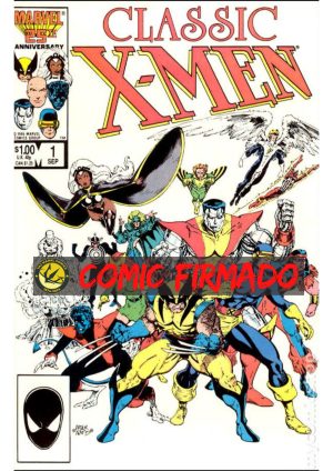 X-Men Classic (1986-1995 Marvel) Classic X-Men #1 Regular Cover A Arthur Adams Cover Signed by Arthur Adams & Chris Claremont