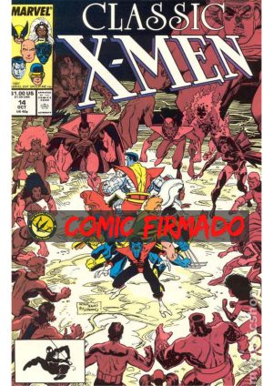 X-Men Classic (1986-1995 Marvel) Classic X-Men #14 Regular Cover A Arthur Adams Cover Signed by Chris Claremont