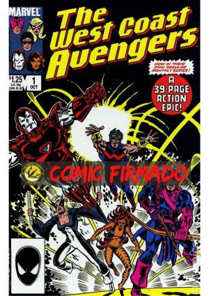 Avengers West Coast (1985) #1 Regular Cover Al Milgrom Cover Signed by Al Milgrom