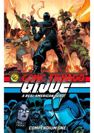 GI Joe A Real American Hero Compendium Vol 1 TP Signed by Larry Hama