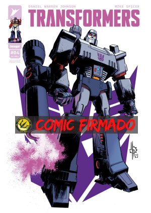 Transformers Vol 5 #4 Cover F 2nd Ptg A Jason Howard Megatron Variant Cover Signed by Jason Howard