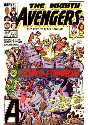 Avengers (1963 1st Series) #250 Regular Cover Al Milgrom Cover Signed by Al Milgrom