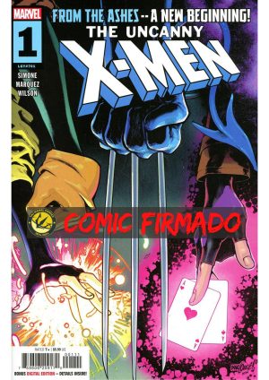 The Uncanny X-Men Vol 6 #1 Cover A Regular David Marquez Cover Signed by David Marquez