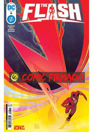 Flash Vol 6 #8 Cover A Regular Ramon Perez Cover Signed by Ramon K. Perez