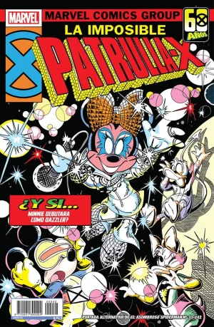 Asombroso Spiderman 242/33 - Portada Alternativa Disney - What if? La Patrulla-X #130