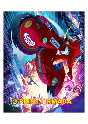 NYCC 2024 Akira Print Signed by Bernard Chang