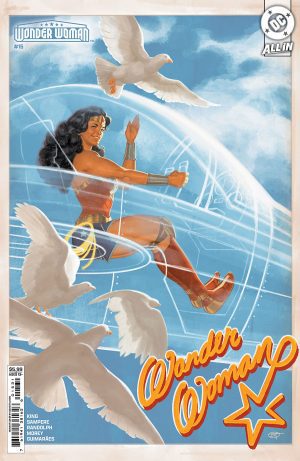 Wonder Woman Vol 6 #15 Cover C Variant David Talaski Card Stock Cover (DC All In)