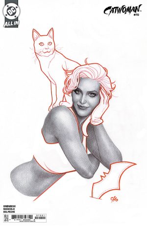 Catwoman Vol 5 #70 Cover B Variant Frank Cho Card Stock Cover (DC All In)