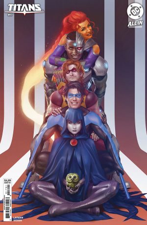 Titans Vol 4 #17 Cover B Variant Rahzzah Card Stock Cover (DC All In)