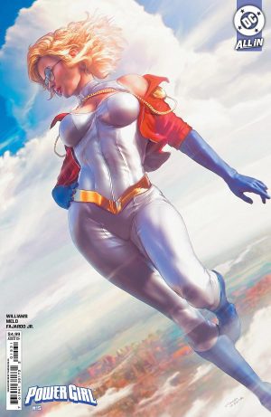 Power Girl Vol 3 #15 Cover C Variant Tiago Da Silva Card Stock Cover (DC All In)