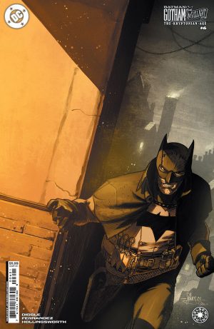 Batman Gotham By Gaslight The Kryptonian Age #6 Cover B Variant Javier Fernández Card Stock Cover