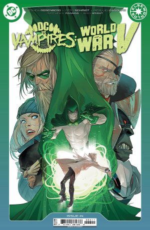 DC vs Vampires World War V #4 Cover A Regular Otto Schmidt Cover