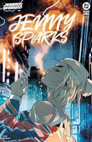 Jenny Sparks #4 Cover B Variant Simone Di Meo Card Stock Cover