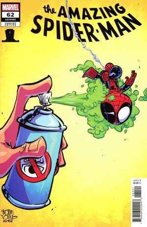 Amazing Spider-Man Vol 6 #62 Cover B Variant Skottie Young 8 Deaths Of Spider-Man Cover