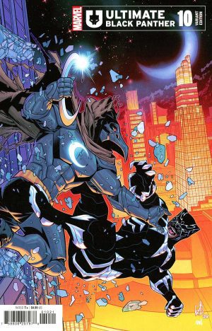 Ultimate Black Panther #10 Cover B Variant Sean Izaakse Cover