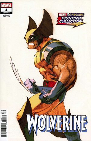 Wolverine Vol 8 #4 Cover B Variant Bengus Marvel vs Capcom Cover