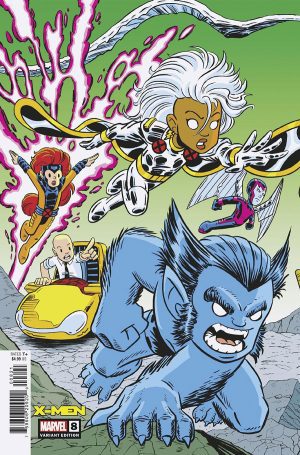 X-Men Vol 7 #8 Cover B Variant Chris Giarrusso Crossover Connecting Cover