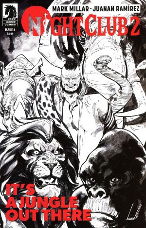 Night Club 2 #4 Cover B Variant Juanan Ramírez Black & White Cover