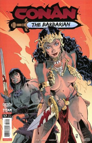 Conan The Barbarian Vol 5 #17 Cover B Variant Dean Kotz Cover