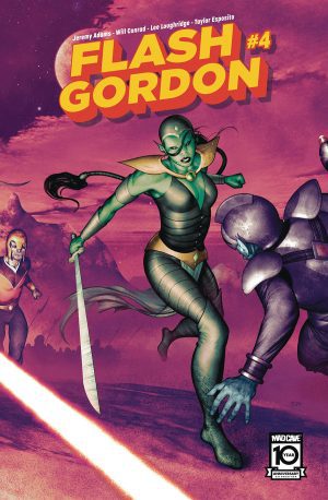 Flash Gordon Vol 8 #4 Cover B Variant Frazer Irving Connecting Cover